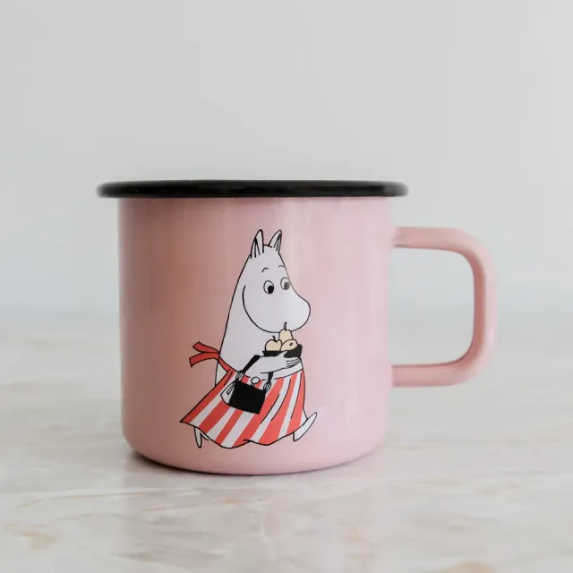 Moomintroll Moominmamma Retro mug rose 37 cl