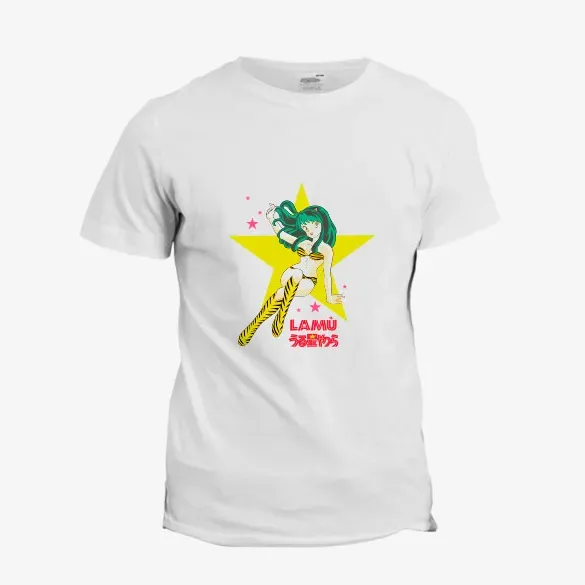 Pixgoodies Lamu Urusei Yatsura t-shirt coton