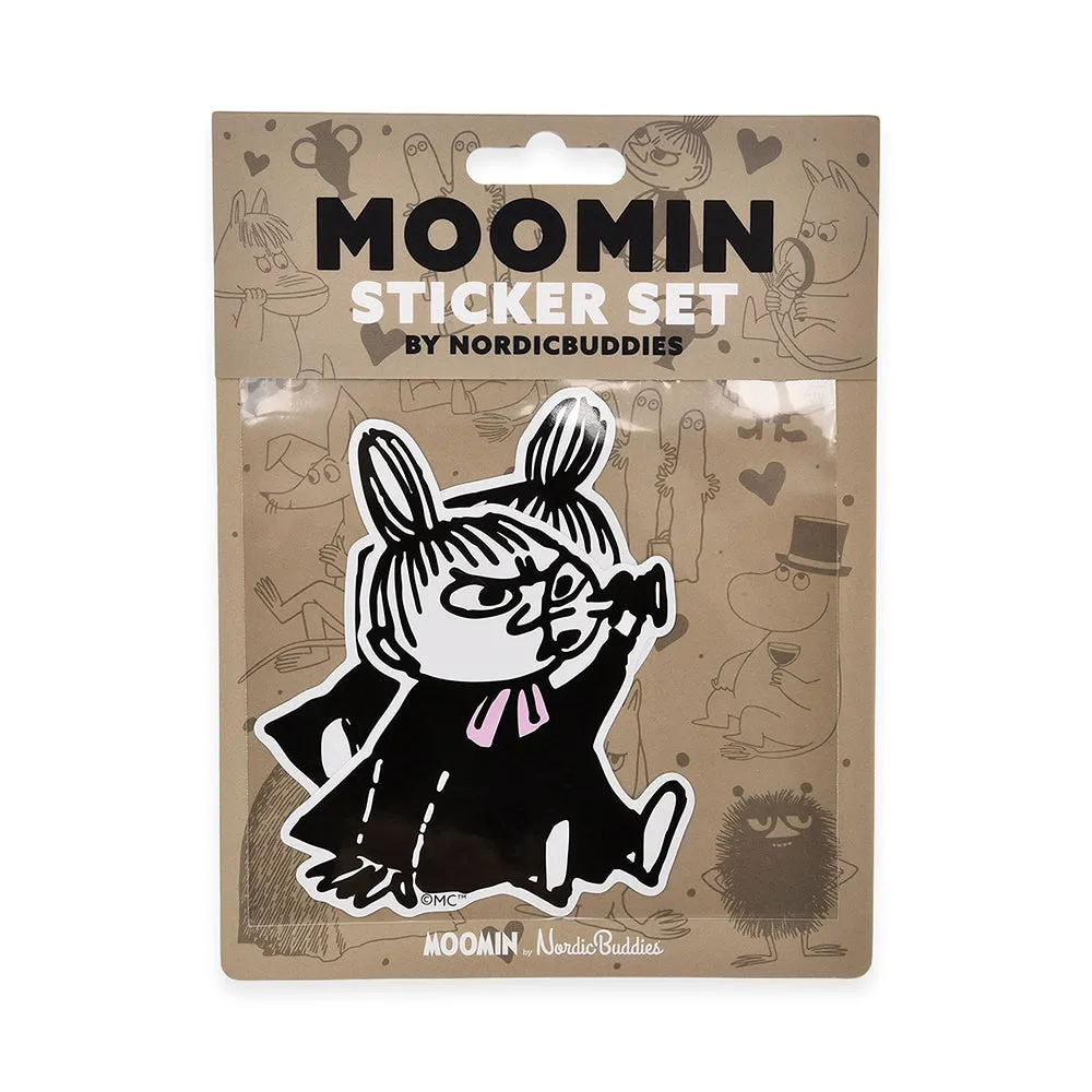 Moomintroll Little My stickers XL lot de 2
