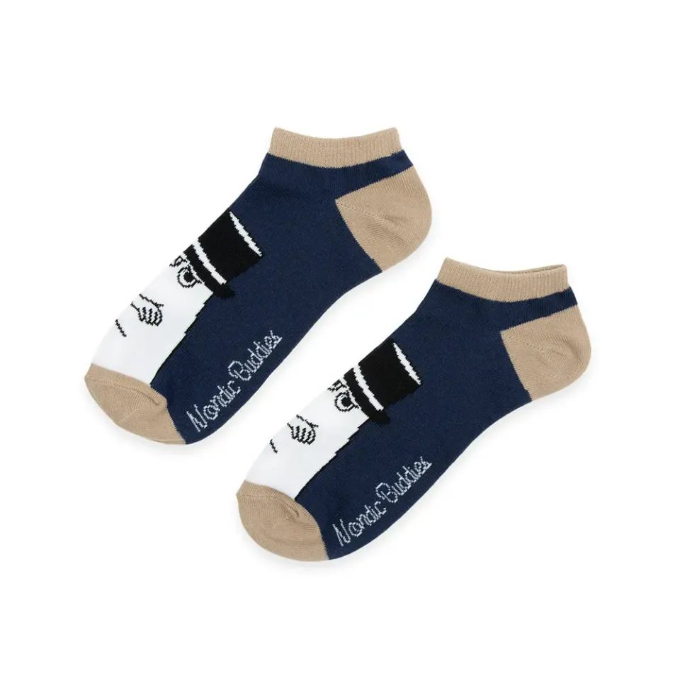 Moomintroll Moominpappa chaussettes bleu 40-45