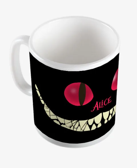 Pixgoodies Alice Chat du Cheshire Mug céramique