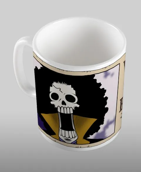 Pixgoodies One Piece Wanted mug