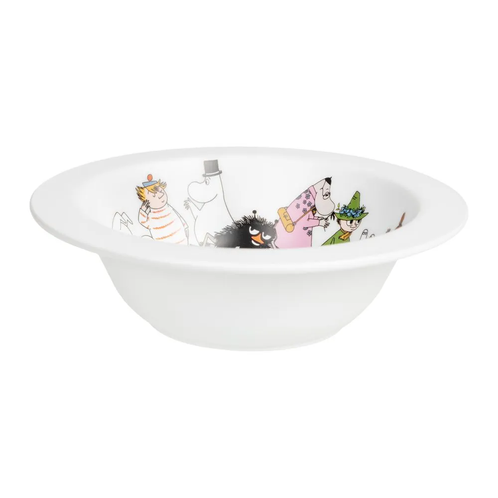 Moomintroll Characters bol 25 cl blanc plastique recyclé