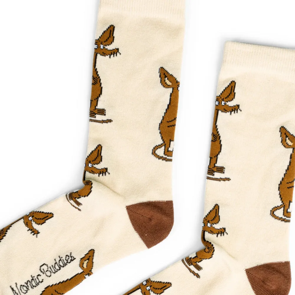 Moomintroll Nordicbuddies Sniff chaussettes beige EU 40-45 coton