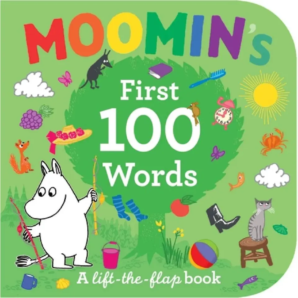 Moomintroll First 100 Words livre anglais 16 pages