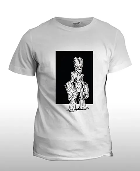 Pixgoodies Gardiens de la Galaxie Groot t-shirt coton Marvel