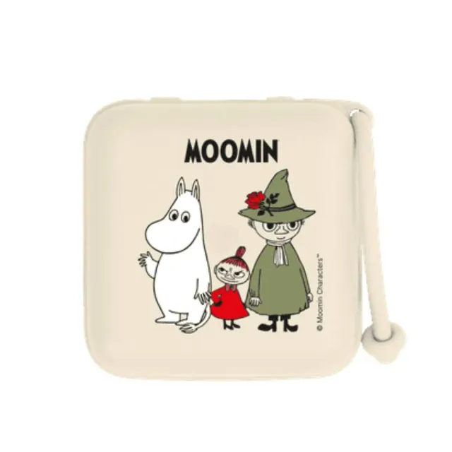 Moomintroll Friends boîte à sucettes BIBS ivoire