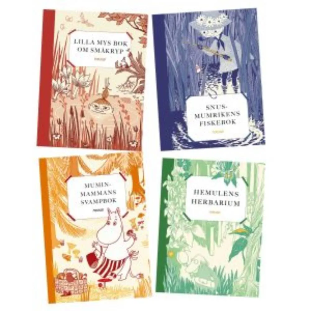 Moomin Hemulen Herbarium Livre Suedois 102 Pages