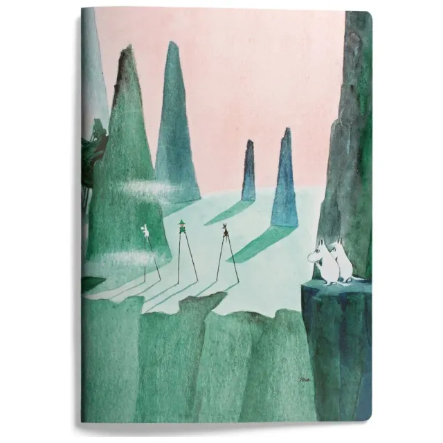 Moomintroll Comet carnet A5 couverture souple