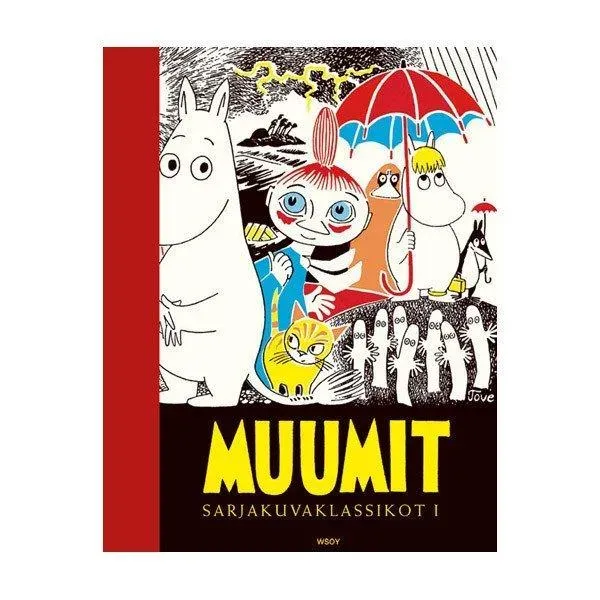 Moomintroll Sarjakuvaklassikot I album BD finnois N&B