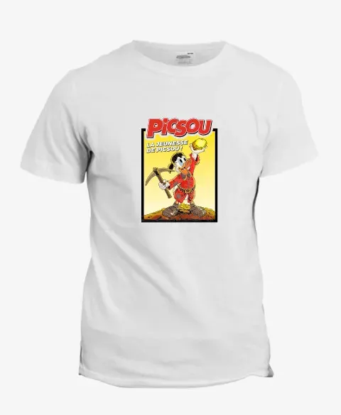 Pixgoodies Picsou La Jeunesse de Picsou t-shirt coton