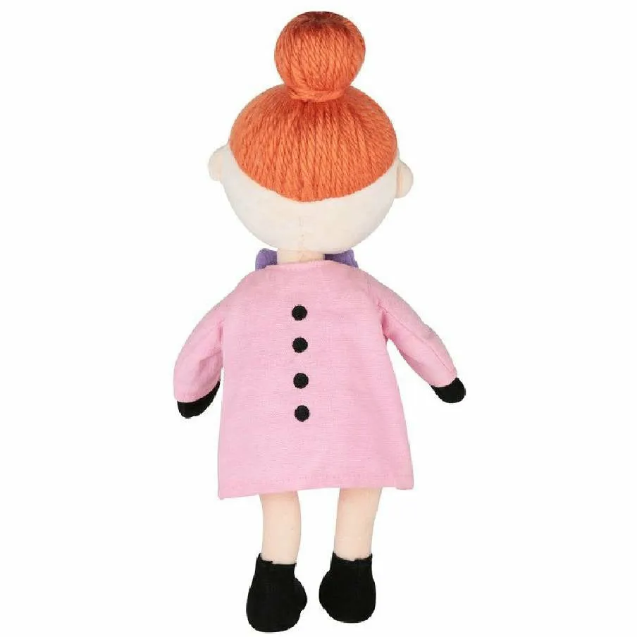 Moomintroll Mymble peluche 30 cm robe rose