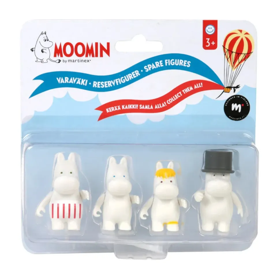 Moomintroll Moomin Family figurines 4 pièces PVC