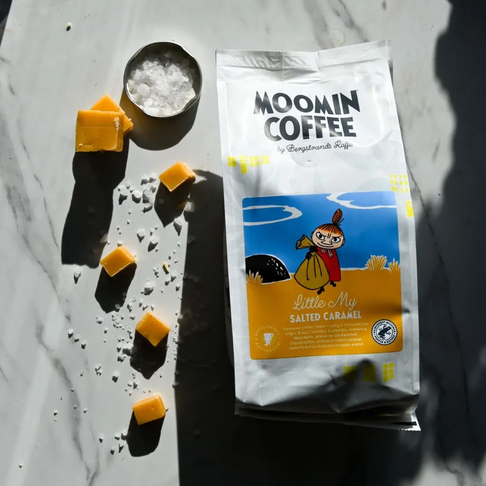 Moomintroll Little My café en grains caramel salé 250 g