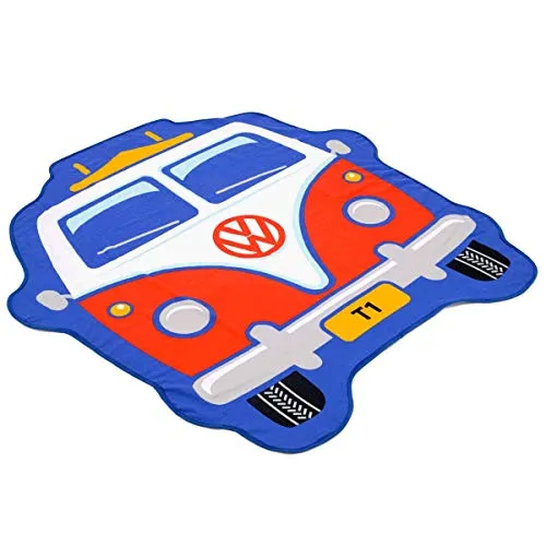 Brisa VW Collection T1 Bus serviette plage enfant rouge 150 cm
