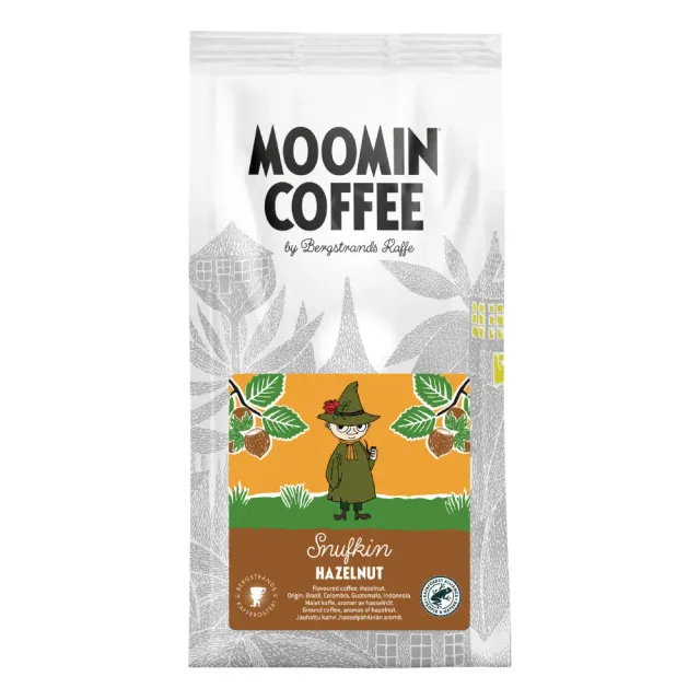 Moomintroll Snufkin café noisette 250 g grains