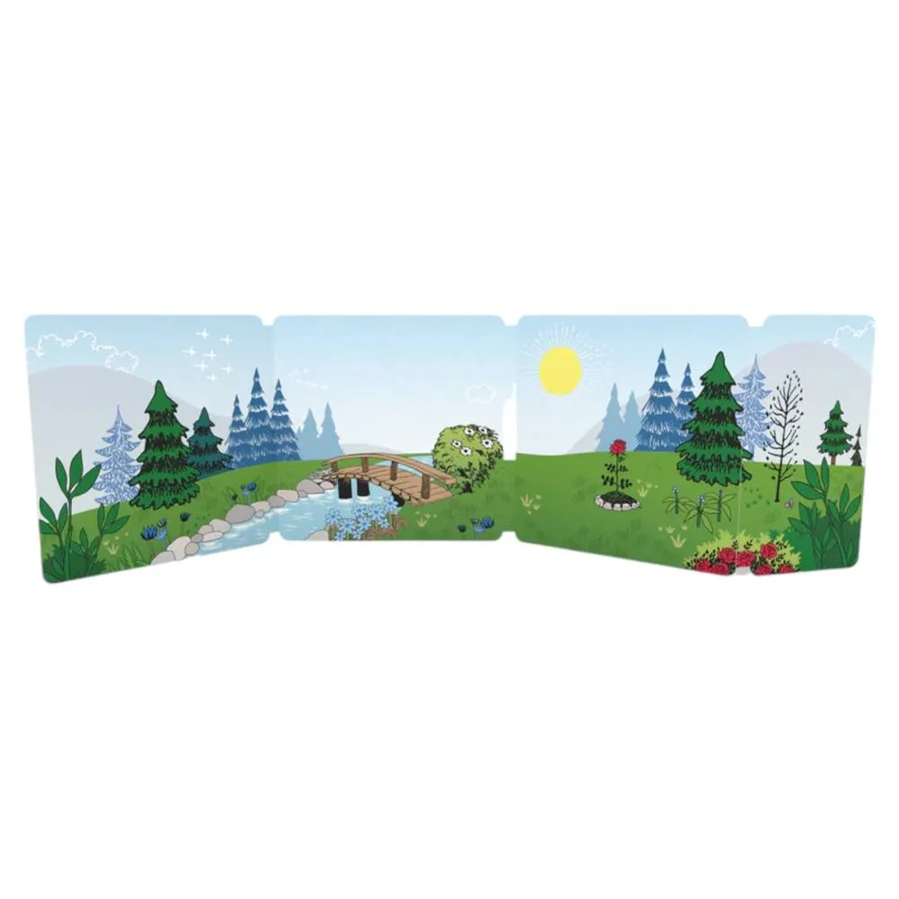 Moomintroll Moominhouse playset 3D maison 56 pièces éco