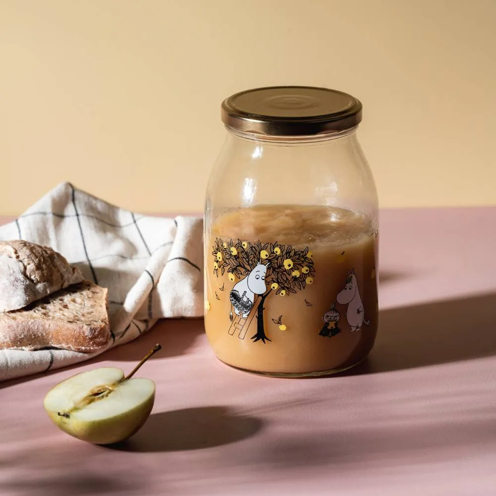 Moomintroll Apples bocal en verre 1 L pommes