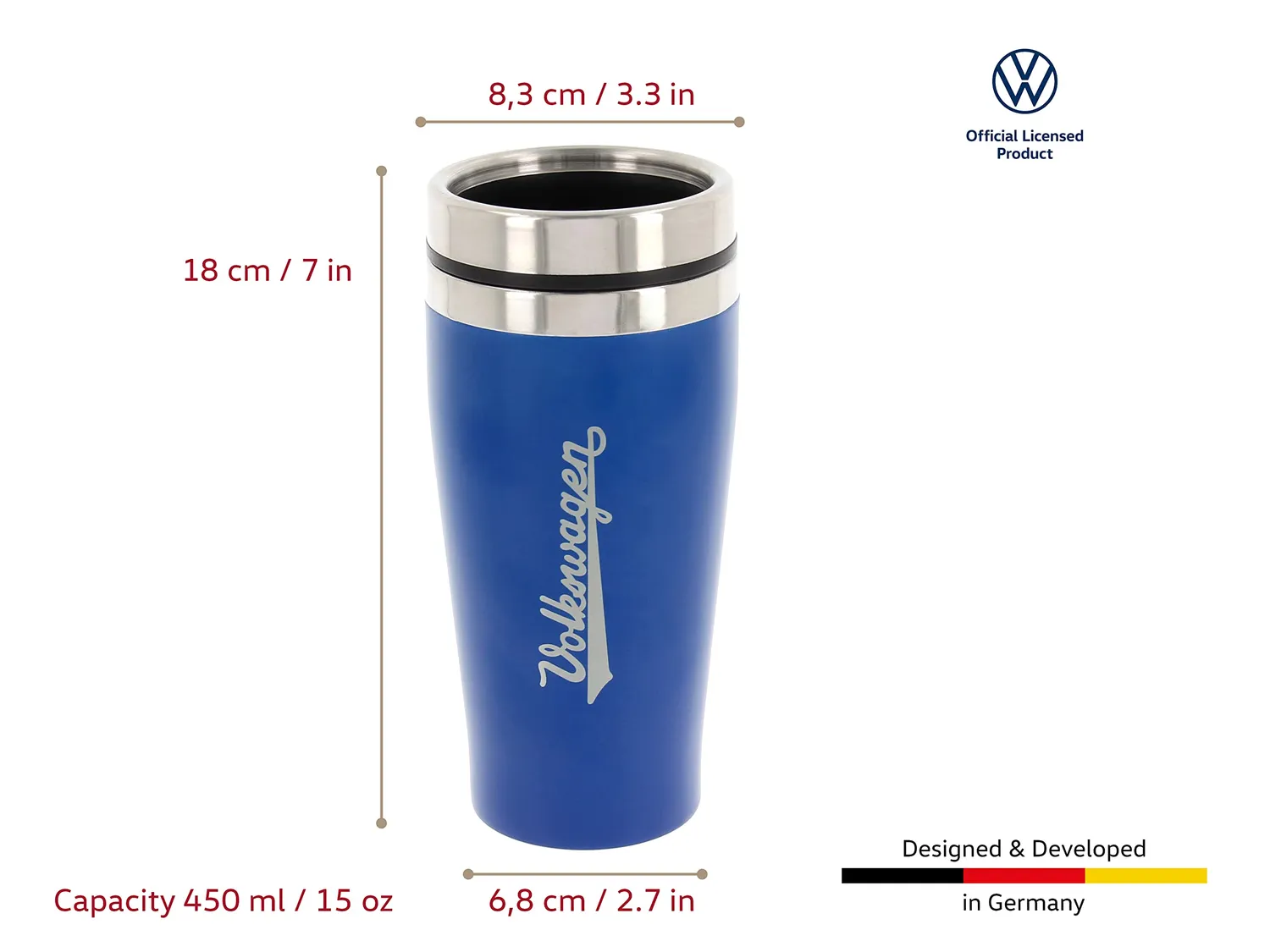Brisa VW Collection gobelet isotherme inox 450 ml