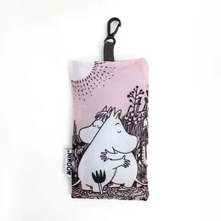 Moomintroll Love sac courses pliable rose recycle