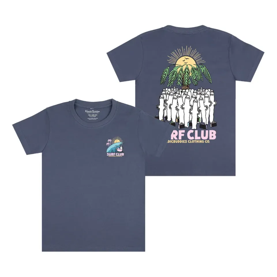 Moomintroll Hattifatteners t-shirt enfant bleu marine