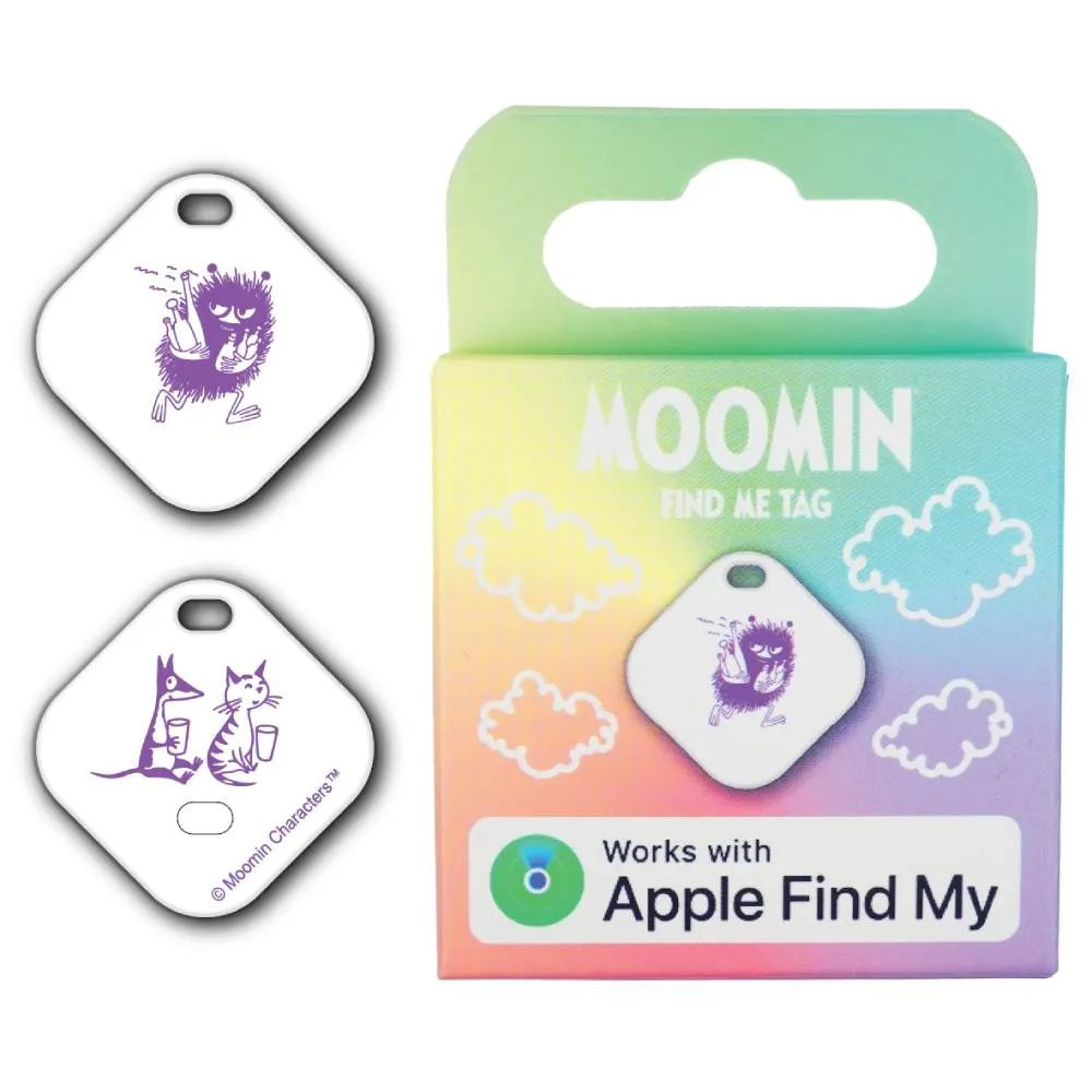 Moomintroll Stinky Find Me Tag traceur Apple Find My