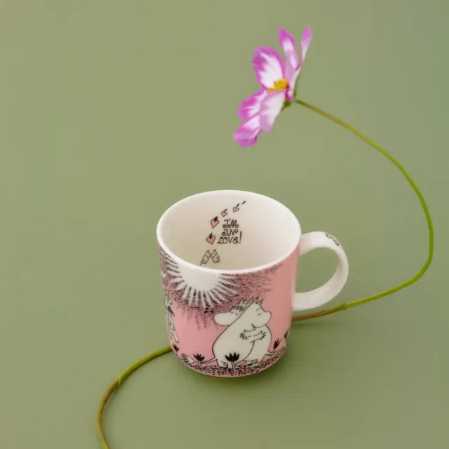 Moomintroll Moomin Love 30 mug 30 cl rose édition spéciale