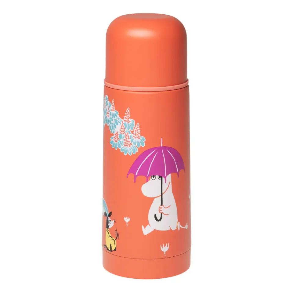 Moomintroll Under the Umbrella bouteille isotherme 0,35 L rouge