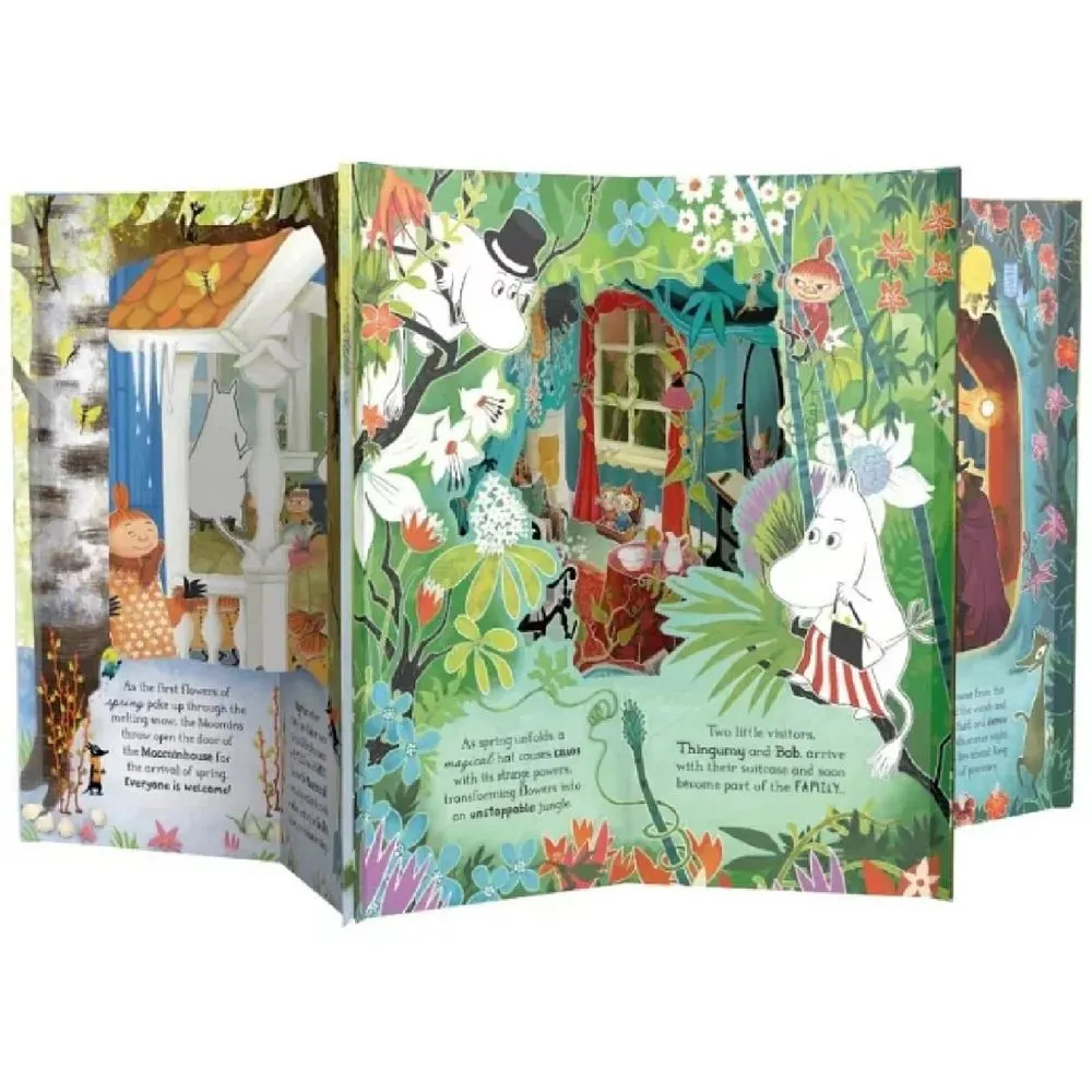 Moomintroll A Year in the Moominhouse livre carrousel anglais