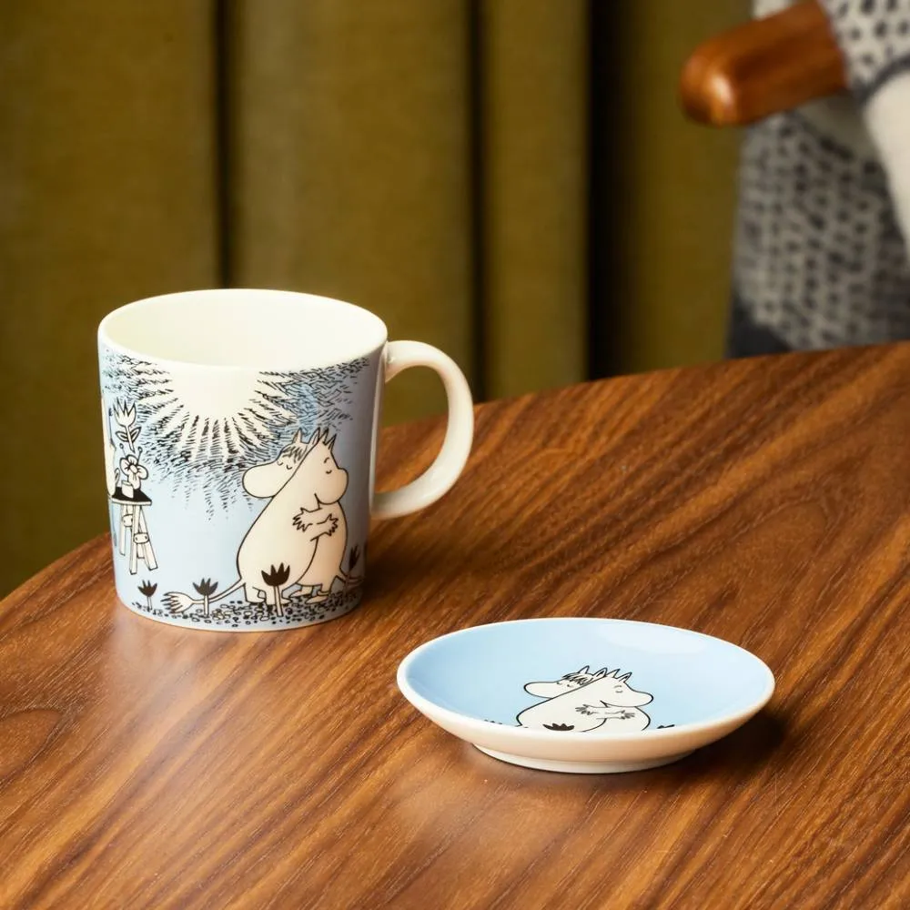 Moomintroll Love mug bleu 0,3 L câlin
