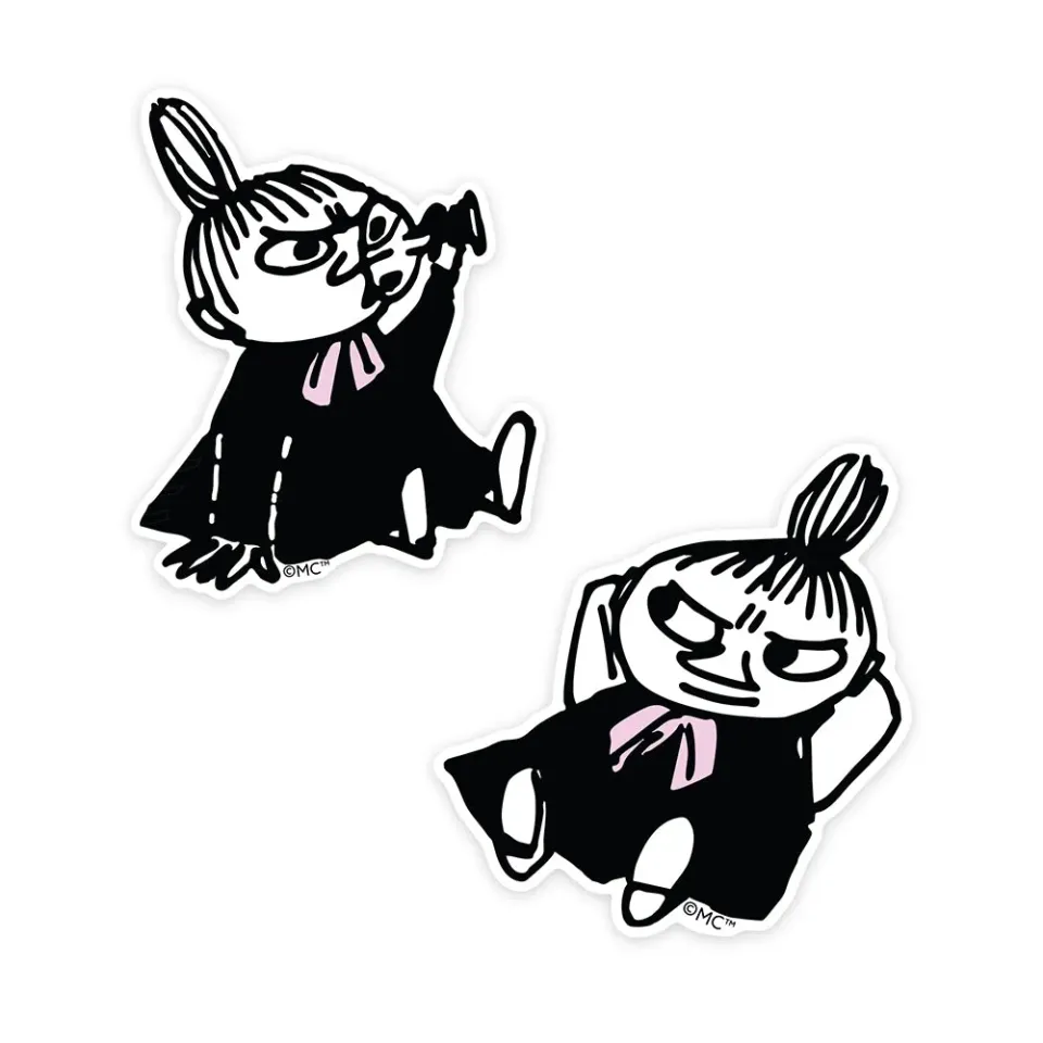 Moomintroll Little My stickers XL lot de 2