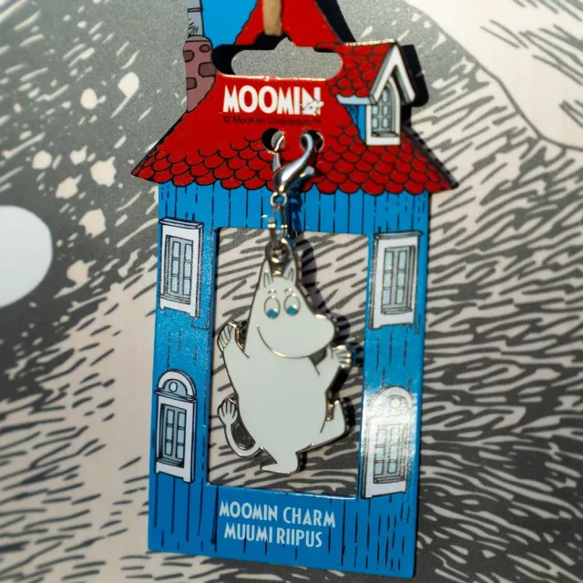 Moomintroll Charm breloque porte-clés 4 cm
