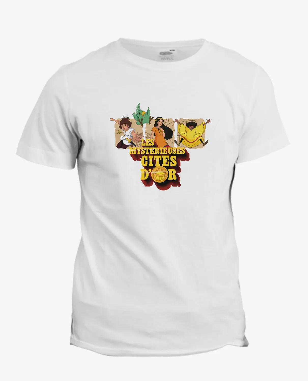 Pixgoodies Les Mystérieuses Cités d'or t-shirt coton Esteban