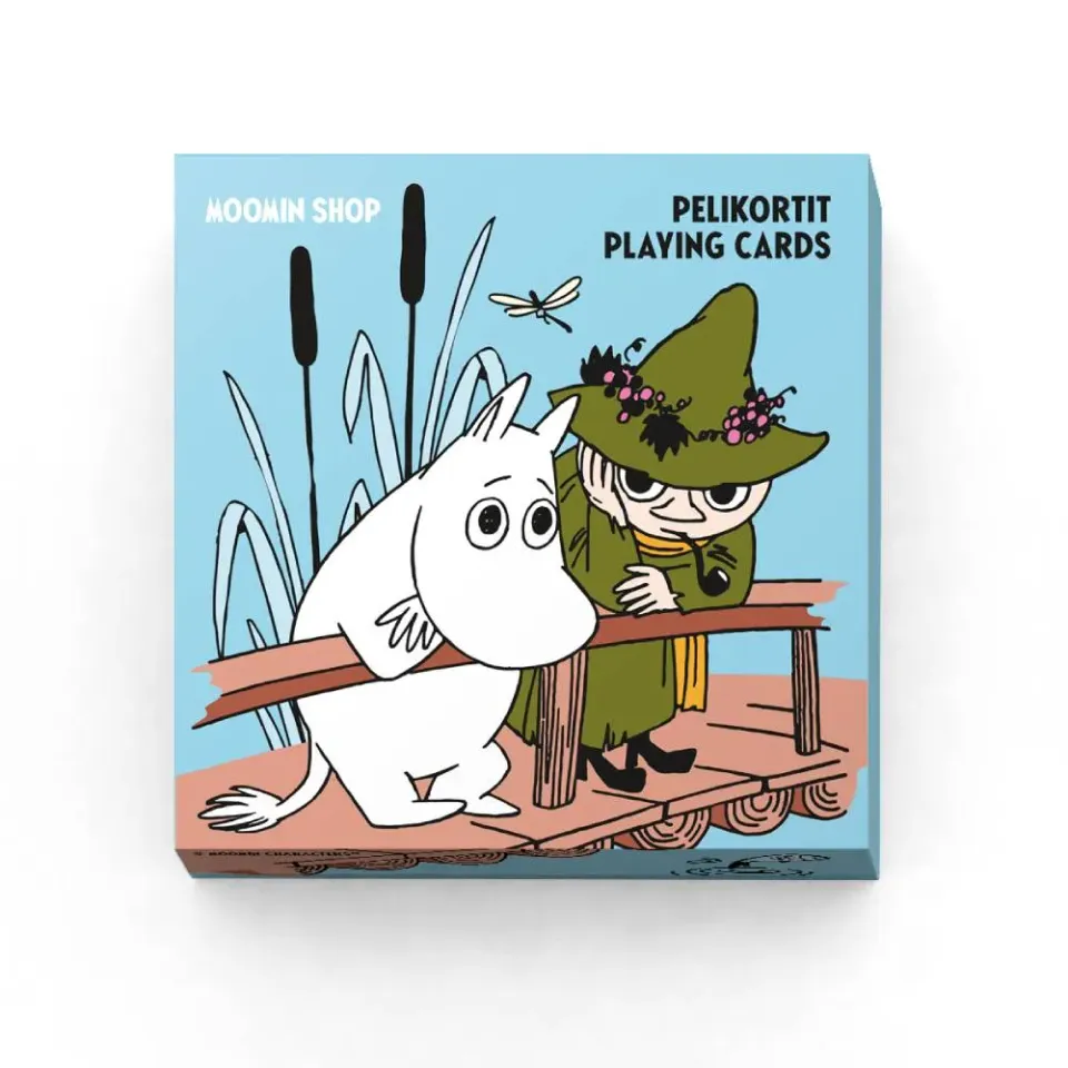 Moomintroll & Snufkin jeu de 55 cartes pont