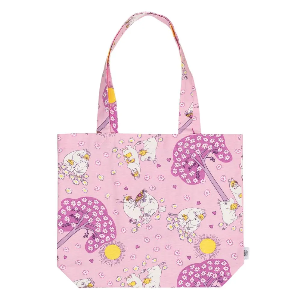 Moomintroll Sweethearts tote bag coton