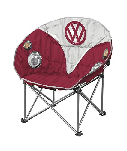 Brisa VW T1 Moon Chair chaise camping rouge