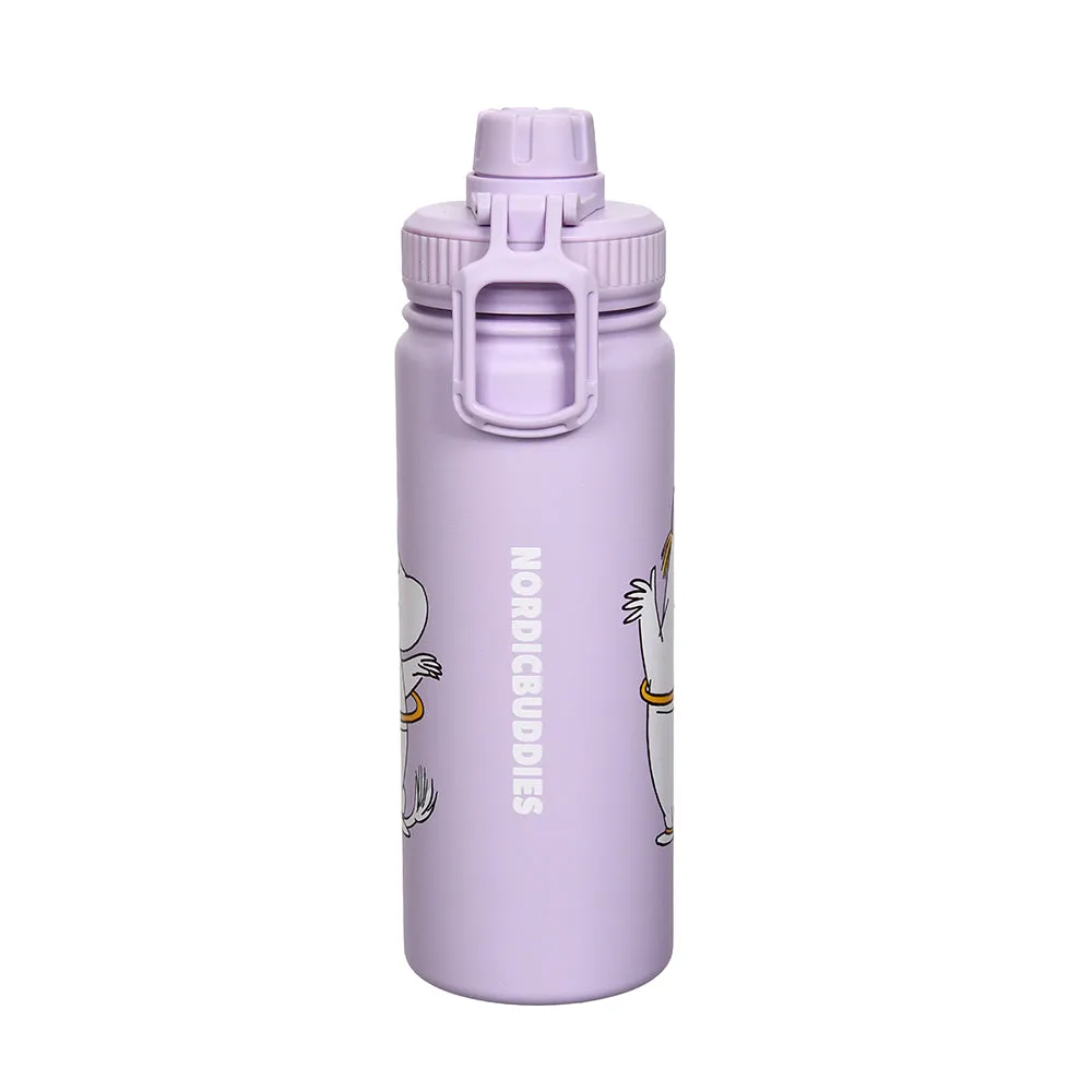 Moomintroll Workout gourde isotherme violette 550 ml