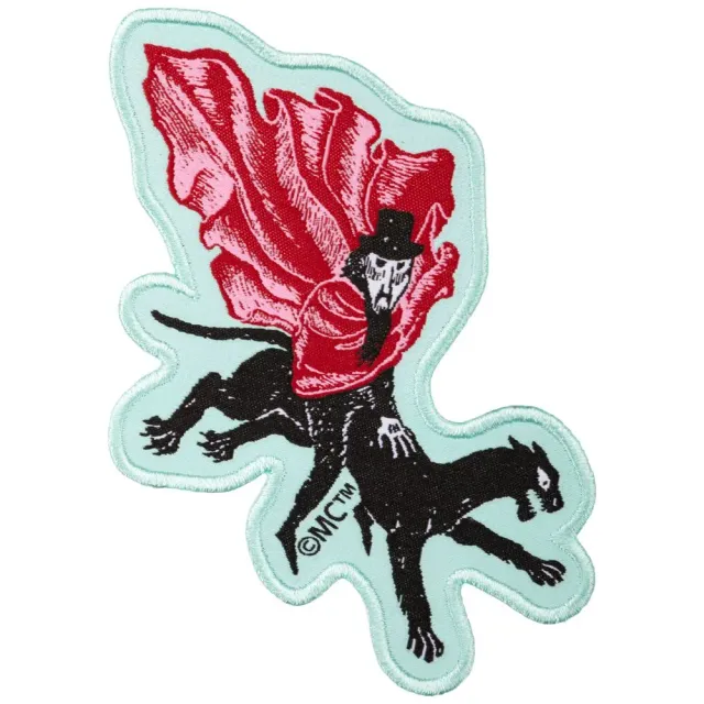 Moomintroll Hobgoblin patch thermocollant noir 88x95 mm