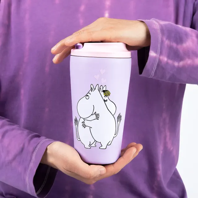 Moomintroll Love mug isotherme inox violet 550 ml