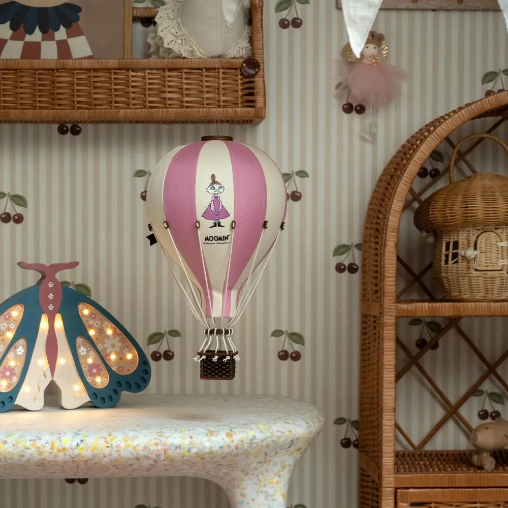 Moomintroll montgolfière décorative tissu 30 cm