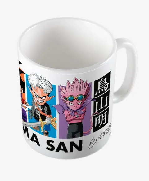 Pixgoodies Akira Toriyama Son Goku et compagnie mug