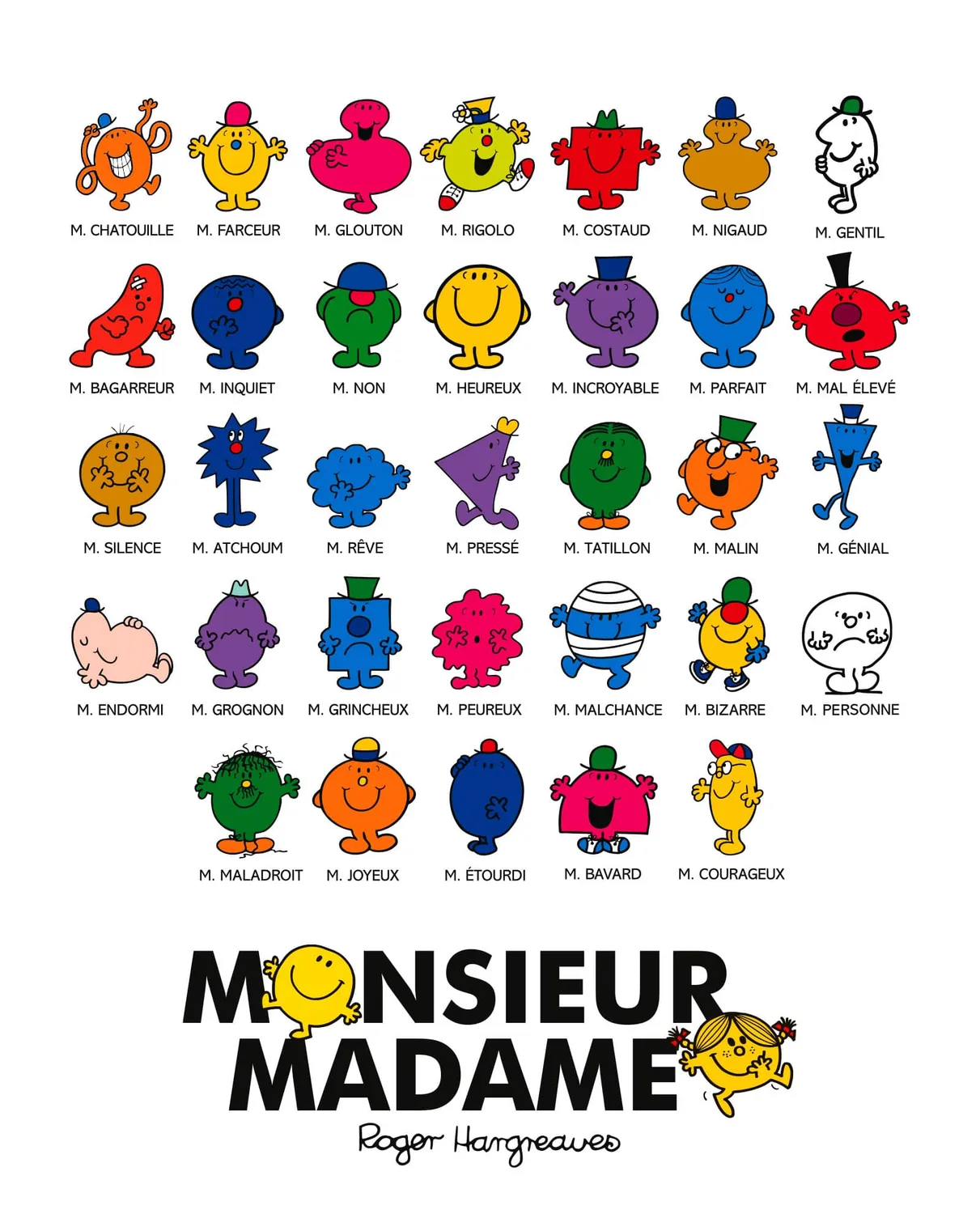 Pixgoodies Monsieur Madame mug céramique 325 ml Personnages