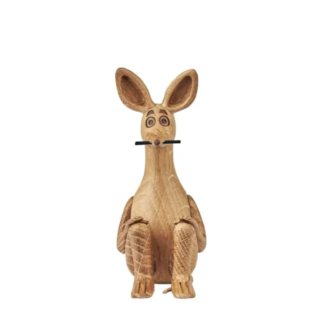 Moomintroll Sniff figurine bois 10 cm chêne