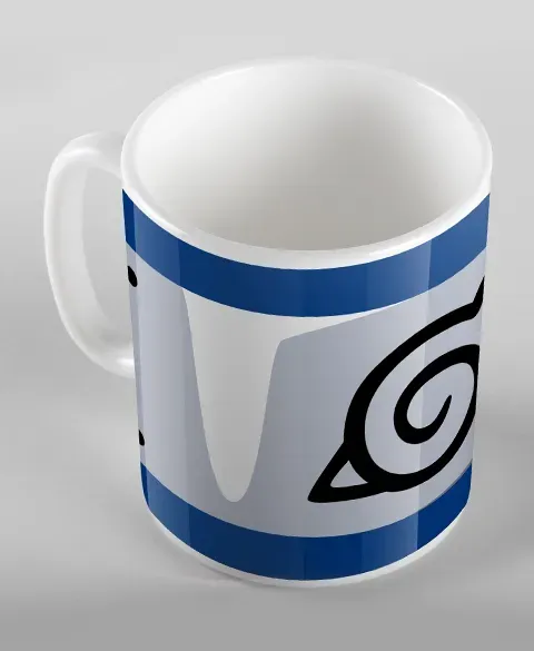 Pixgoodies Naruto Konoha mug céramique symbole village