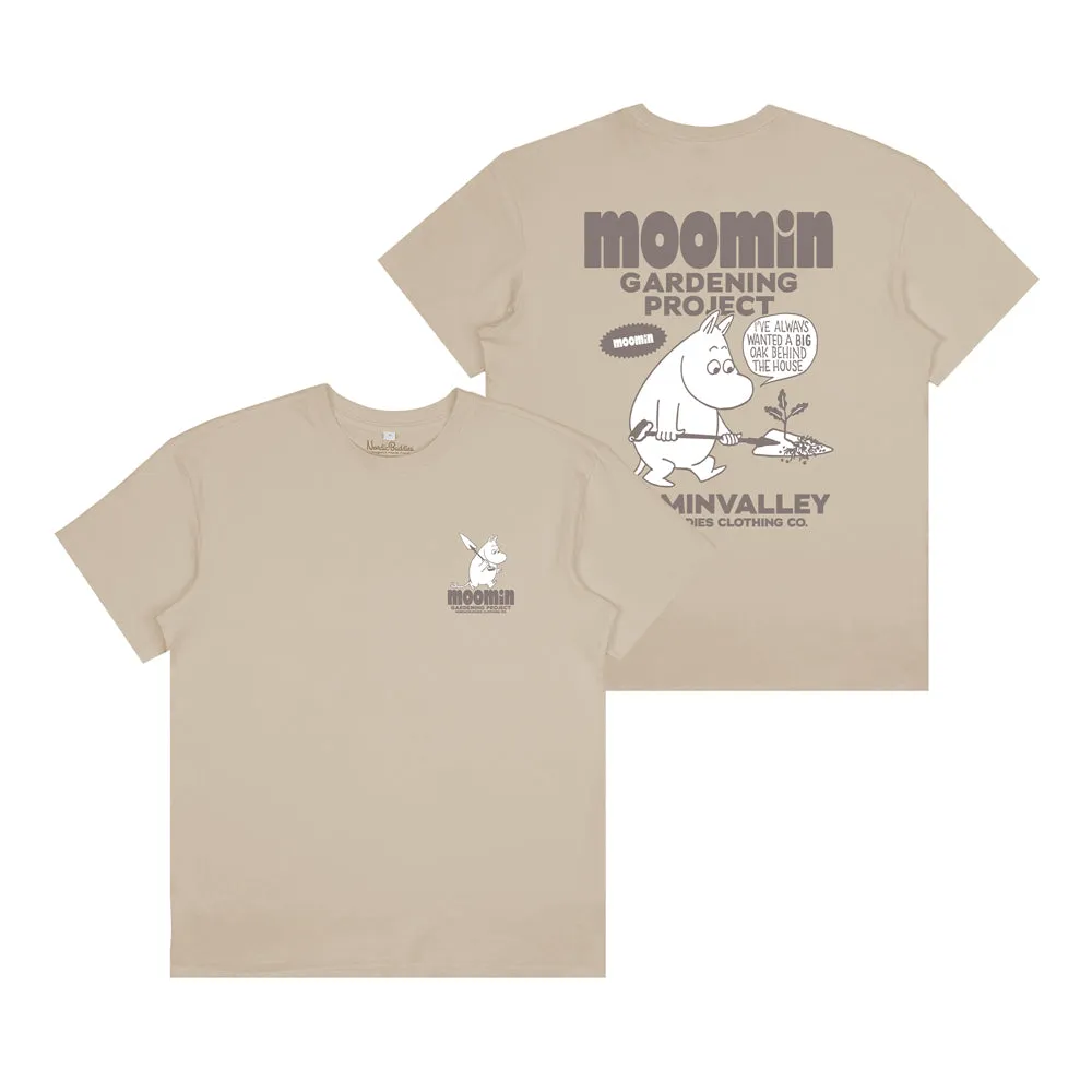 Moomintroll Gardening t-shirt coton oversize