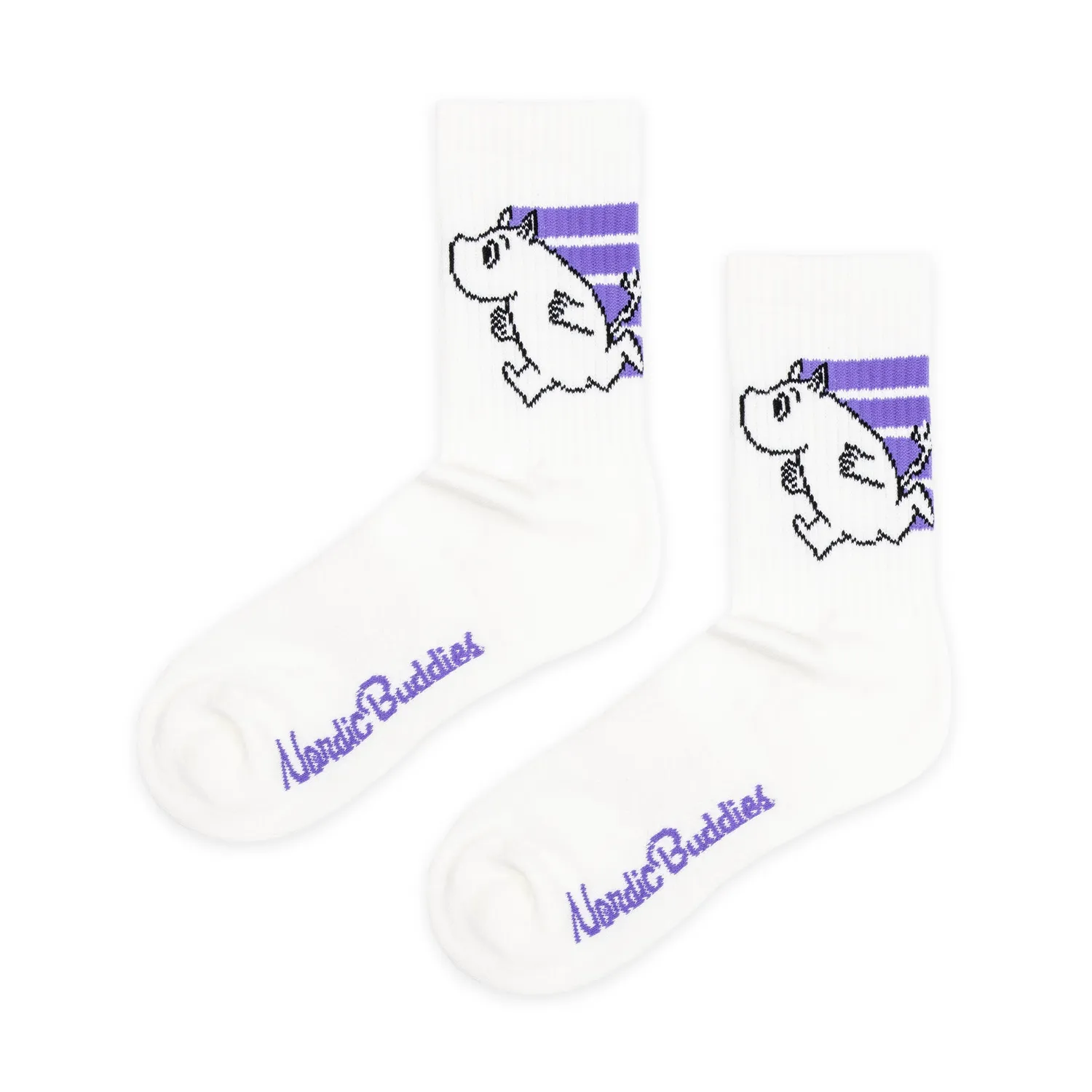 Moomintroll Running chaussettes de sport coton
