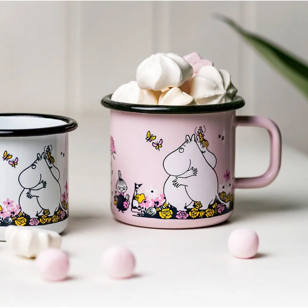Moomintroll Hug mug émail