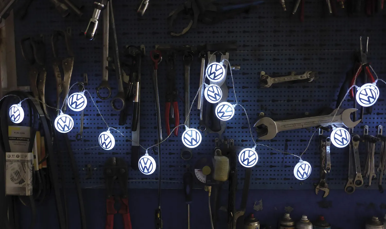 Brisa VW Collection Logo VW guirlande lumineuse 3 m 20 LED