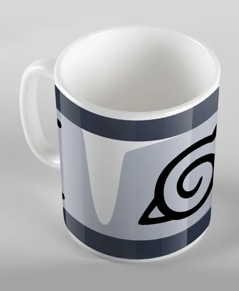 Pixgoodies Naruto Konoha mug céramique symbole village