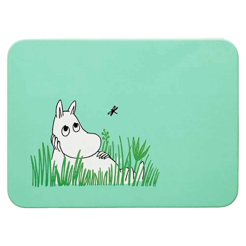 Moomintroll Boys boite metal verte 14,5 x 10,5 cm